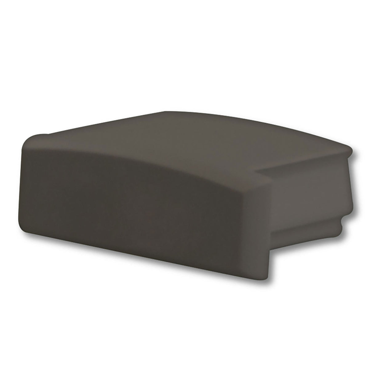 EC1B | Profielaccessoire | eindkap zwart | voor SURF12 FLAT