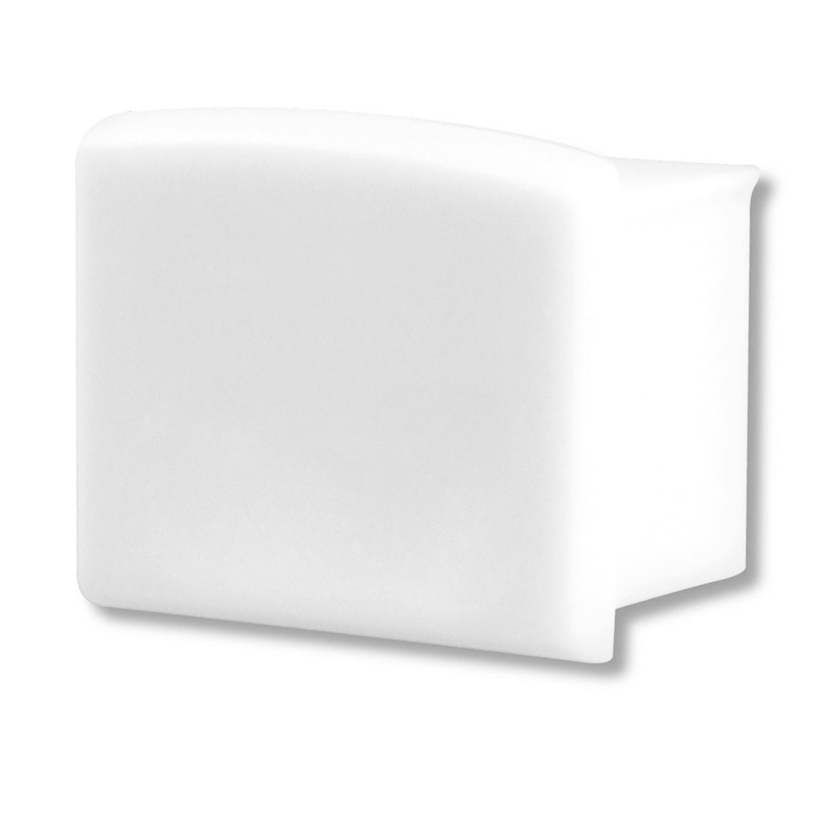 EC10W | Profielaccessoire | eindkap wit | voor SURF12 BORDERLESS