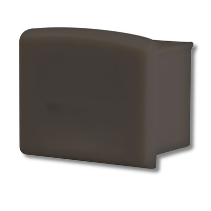 EC10B | Profielaccessoire | eindkap zwart | voor SURF12 BORDERLESS
