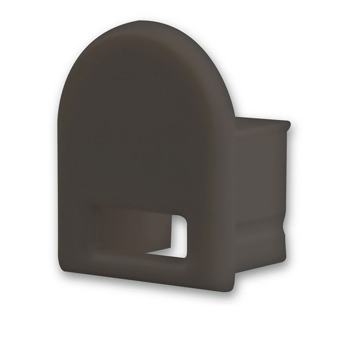 EC14B | Profielaccessoire | eindkap zwart met kabeldoorvoer | voor SURF12 BORDERLESS