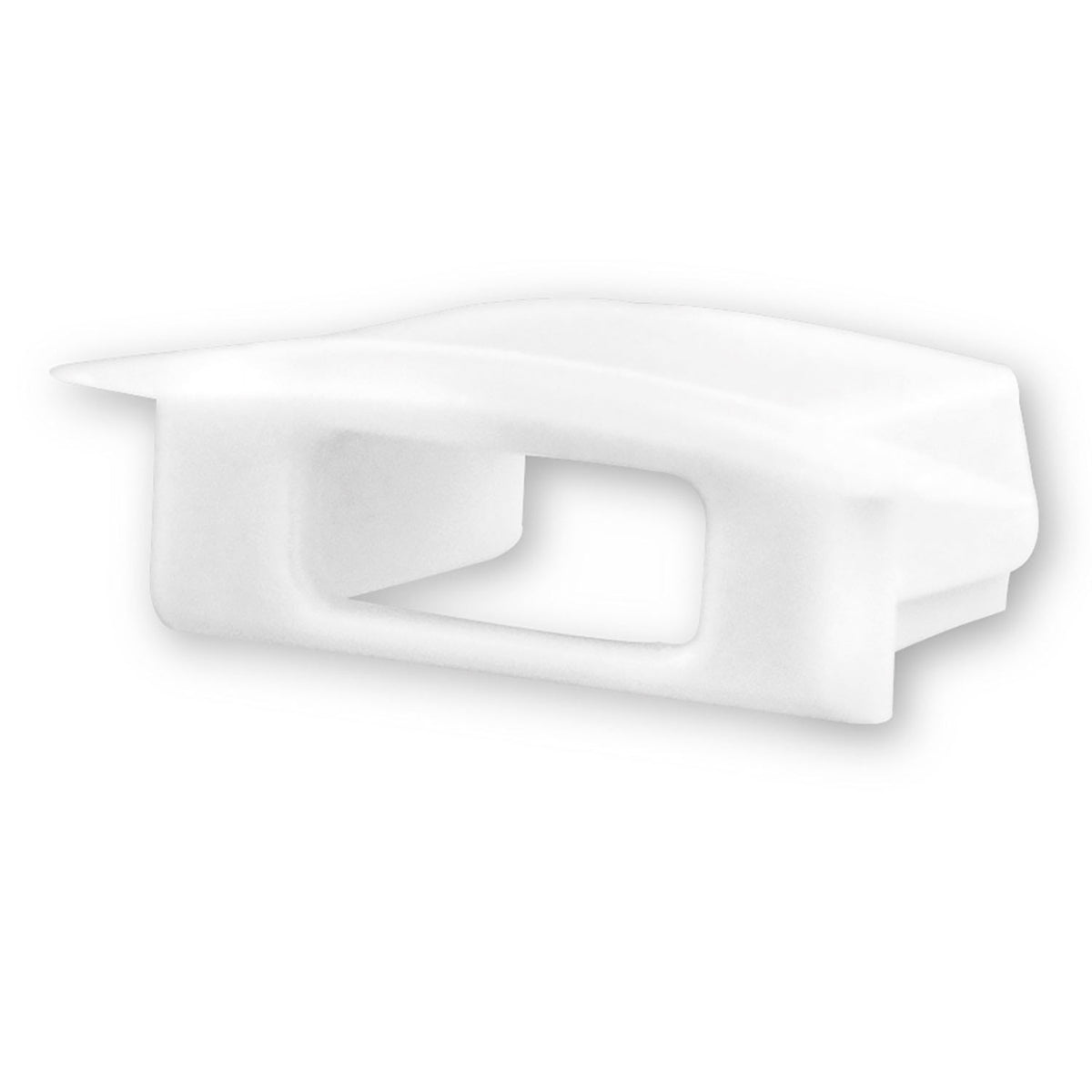 EC26W | Profielaccessoire | eindkap wit met kabeldoorvoer | voor DIVE12 FLAT