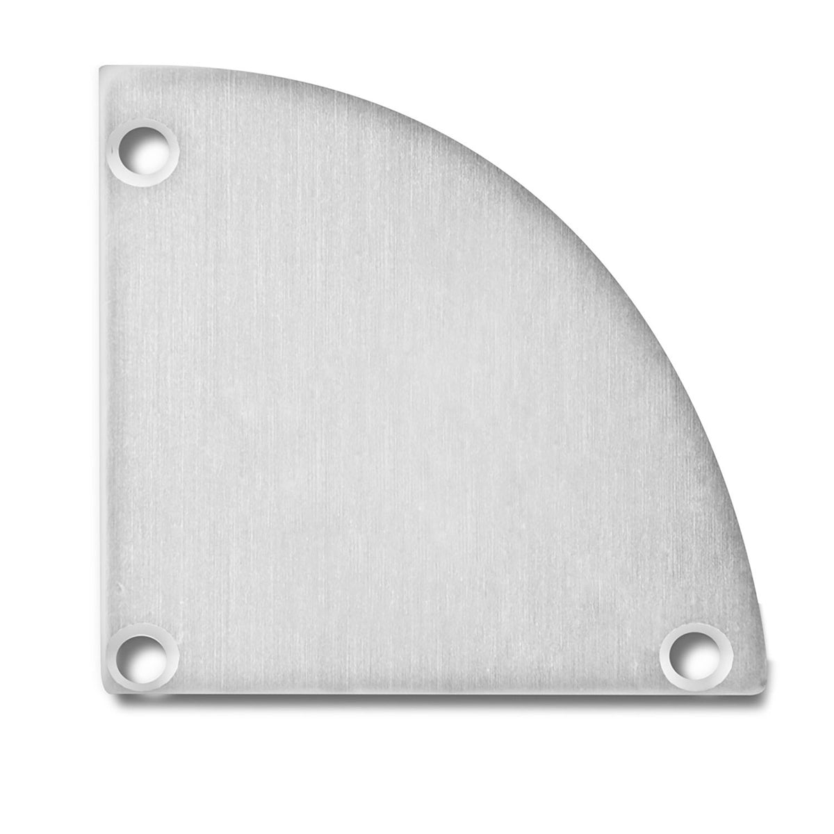 EC55 | Profielaccessoire | eindkap aluminium | voor CORNER20 met COVER17 | 2 stuks
