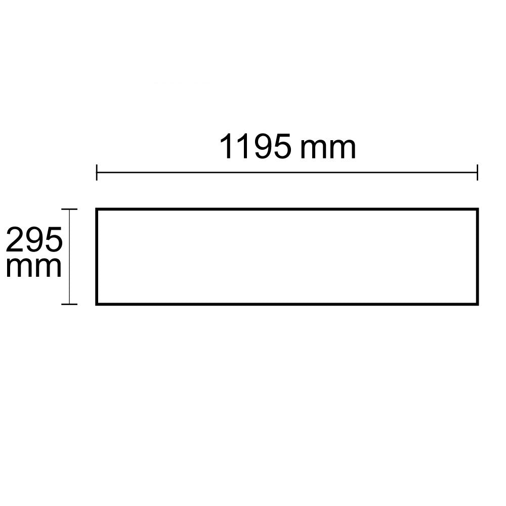 Business Line 1200 | LED Paneel | 30x120cm | 36W | UGR<19 | dimbaar