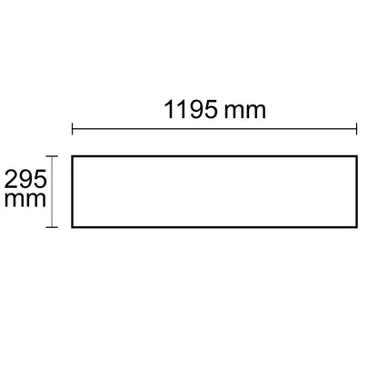 Business Line 1200 | LED Paneel | 30x120cm | 36W | UGR<19 | dimbaar