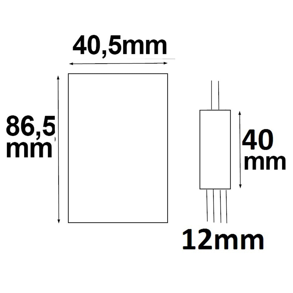 Controller | Mini RGB radio controller | 3 kanalen | 12-24V | 3x2A
