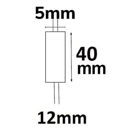 Dimmer | Mini kabeldimmer PWM | 1 kanaal | 12-24V | 3A