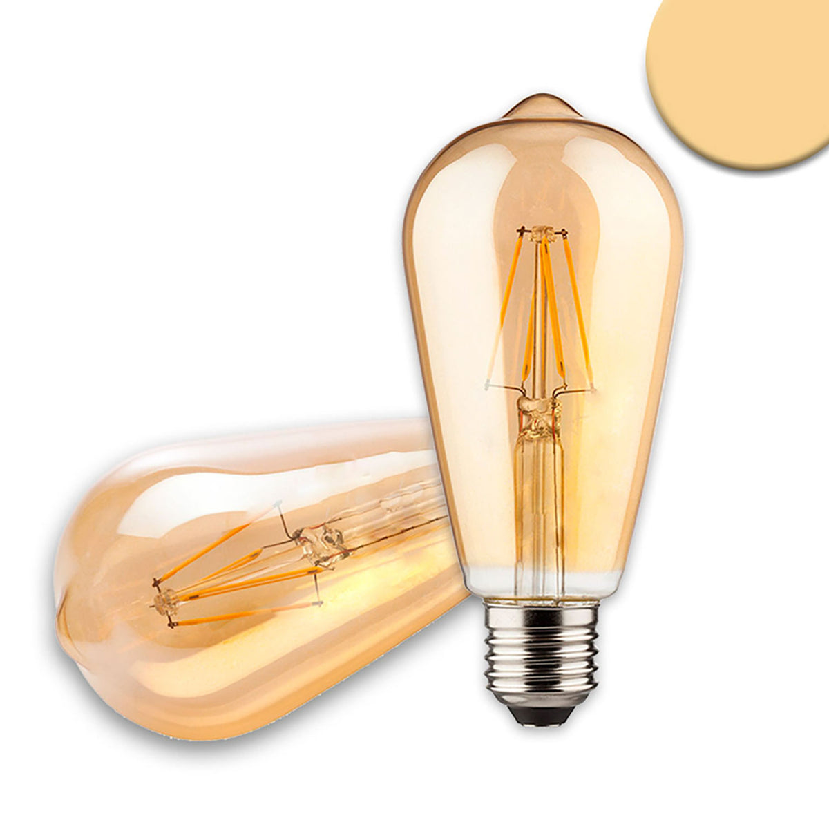 Vintage Line ST64 | LED-lamp | E27 | ultrawarm wit | dimbaar | 8W