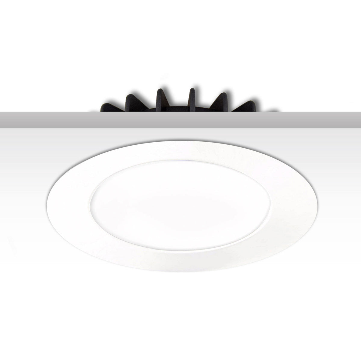 Sys-90 | Inbouwframe | afdekring rond | wit