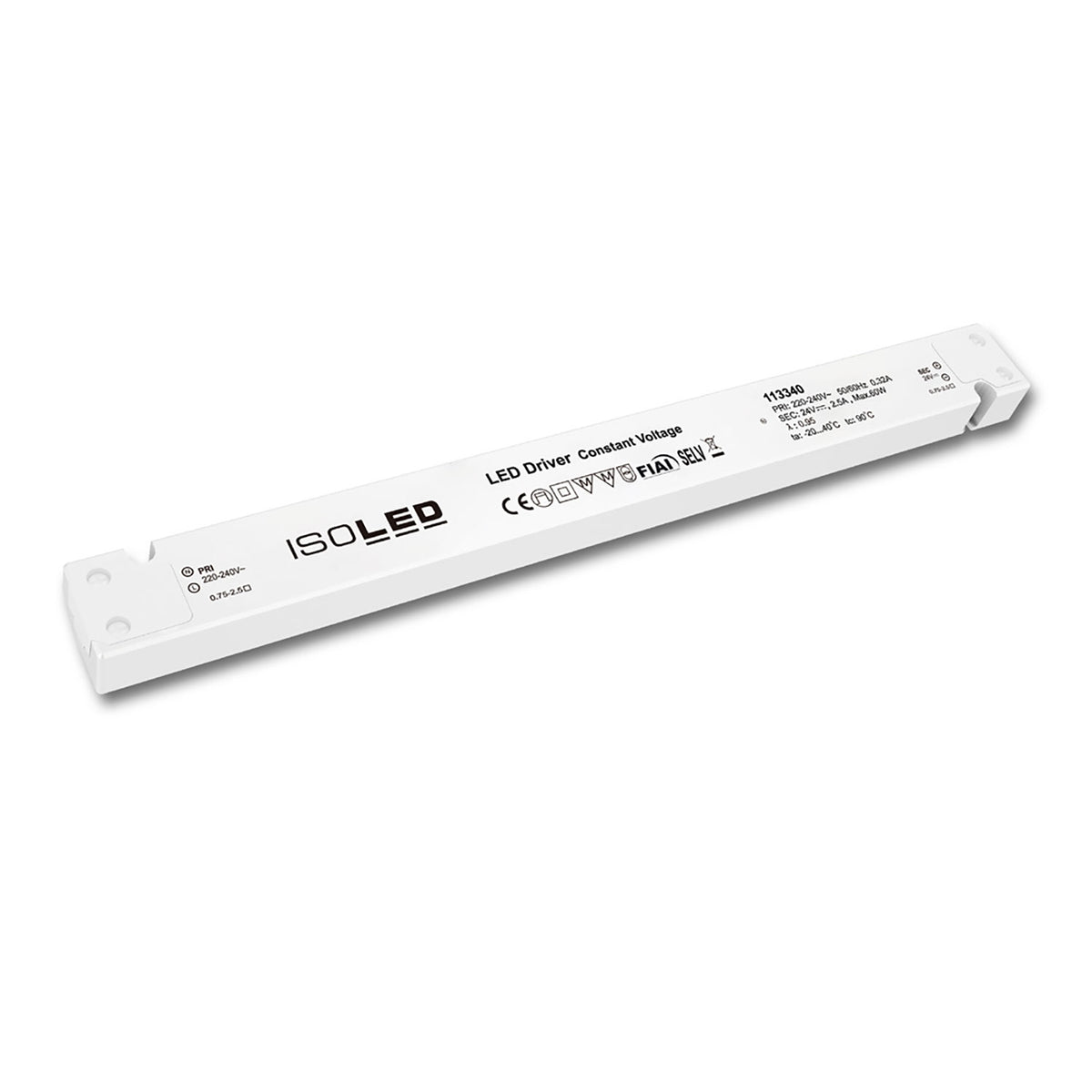 LED driver | 24V | 0-60W | ultravlak | ultraslank
