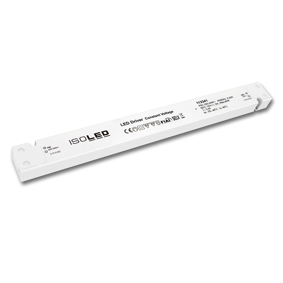 LED driver | 12V | 0-60W | ultravlak | smal
