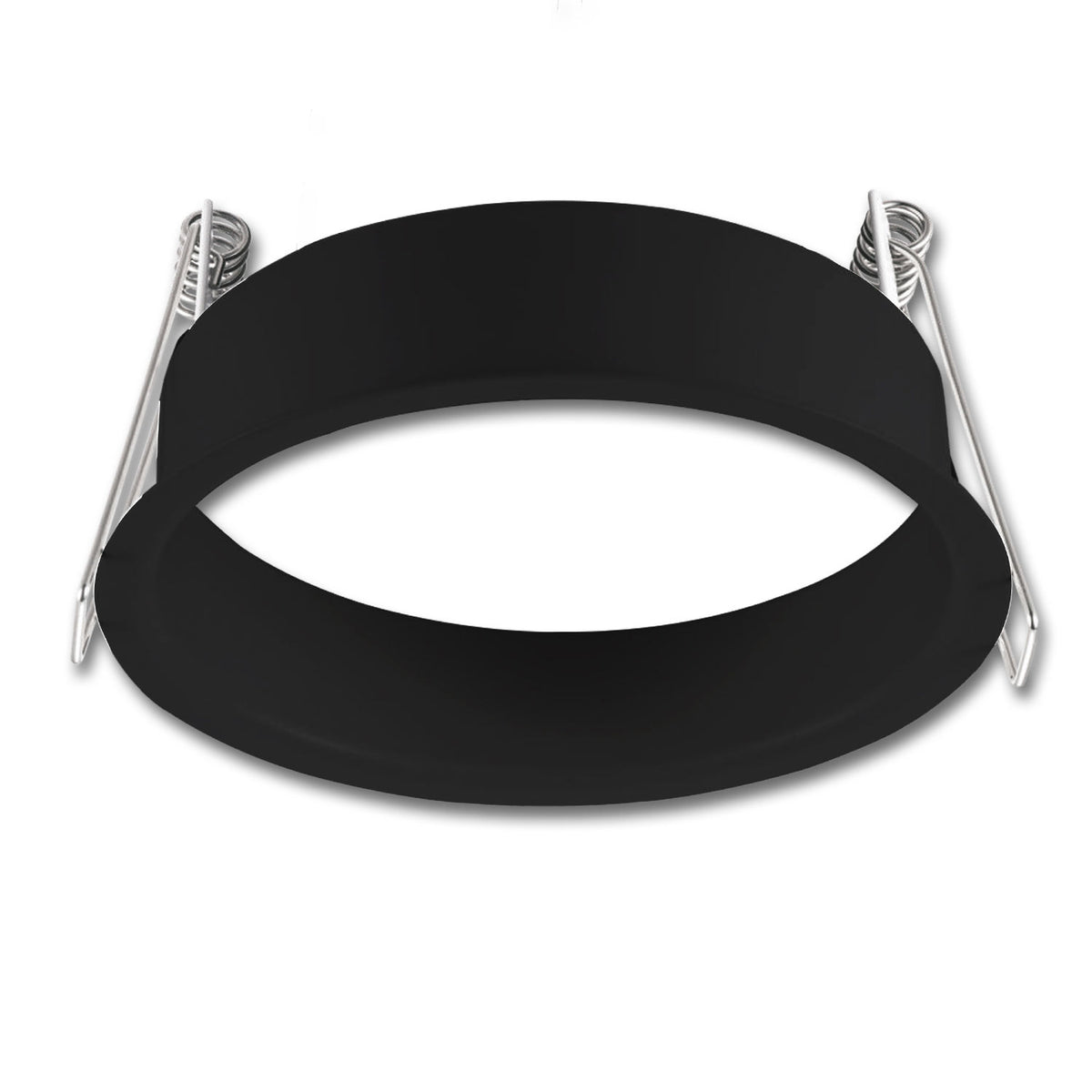 Sys-68 | Inbouwframe | verzonken verlengring rond | zwart mat