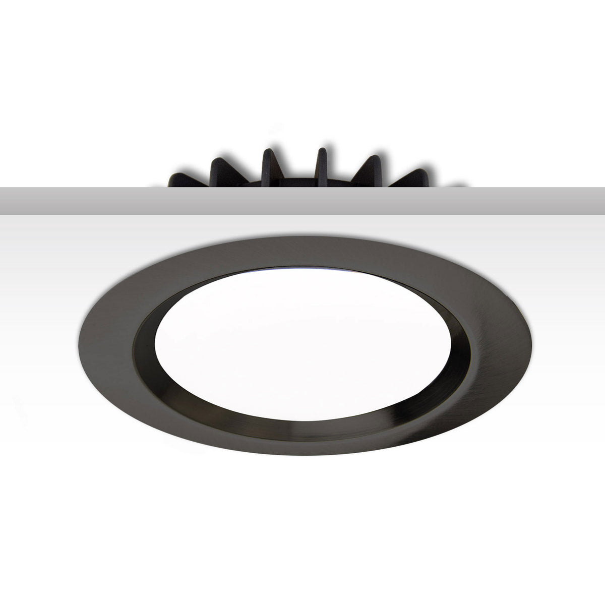 Sys-90 | Inbouwframe | afdekring rond verzonken | zwart