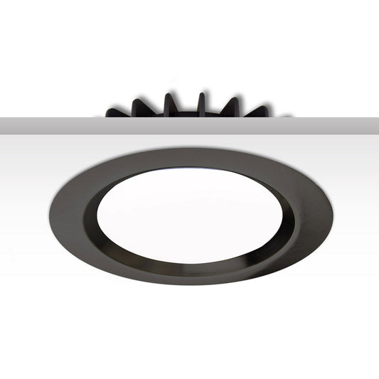 Sys-90 | Inbouwframe | afdekring rond verzonken | zwart