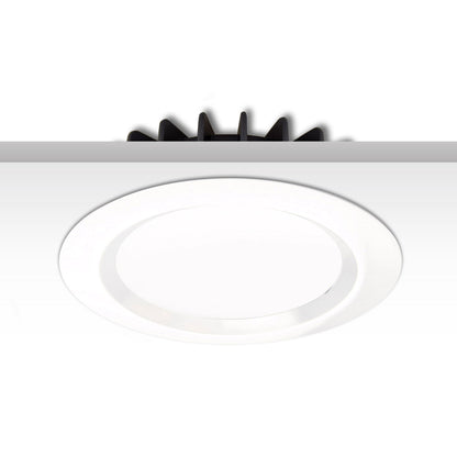 Sys-90 | Inbouwframe | afdekring rond verzonken | wit