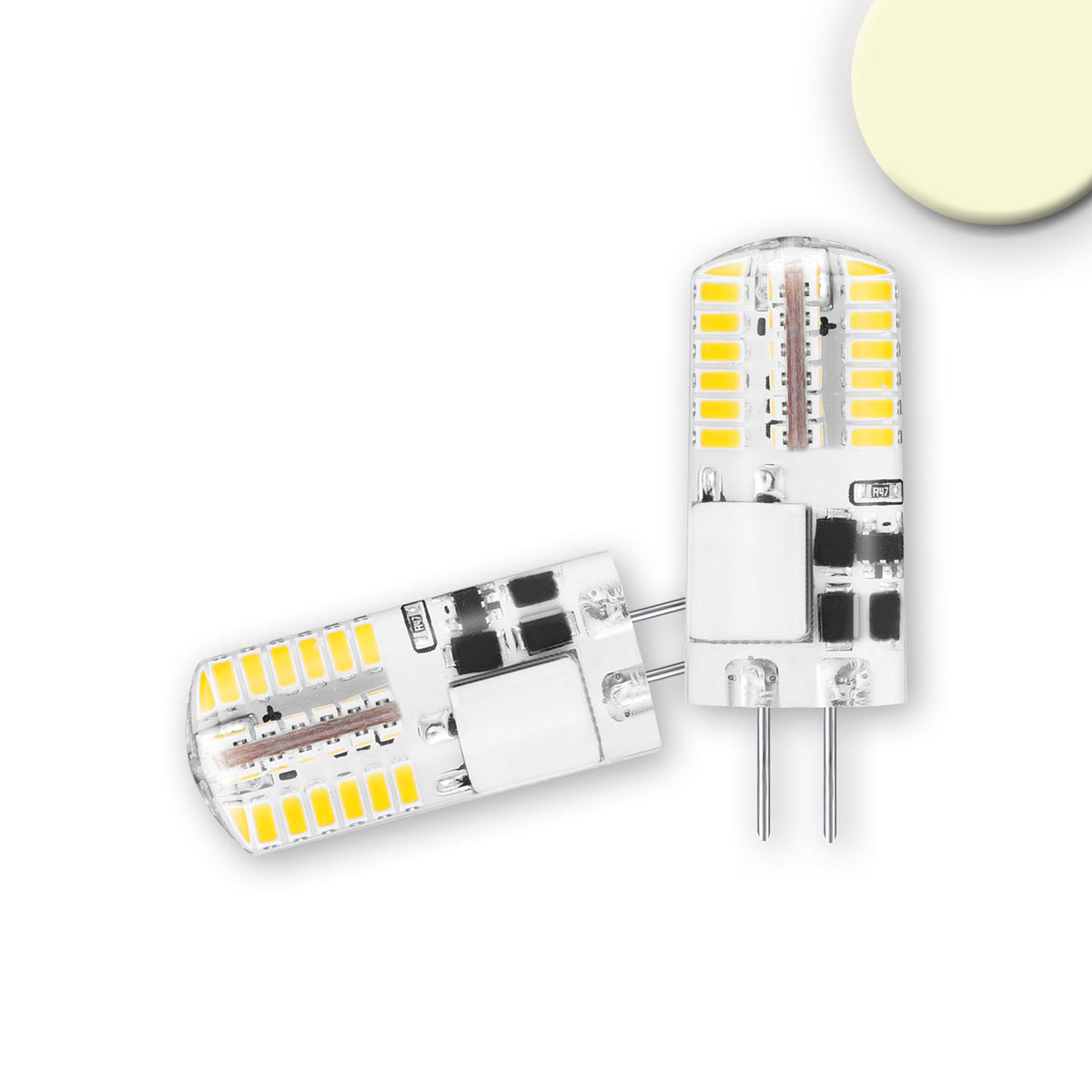 G4 | LED-lamp | 48SMD | ingegoten | 2W