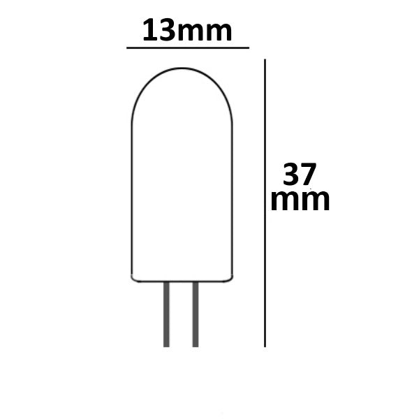 G4 | LED-lamp | 48SMD | ingegoten | 2W