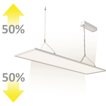 Hanglamp | kantoor up&down | 30x120cm | 3000K | 20W+20W | UGR<19 | dimbaar | wit