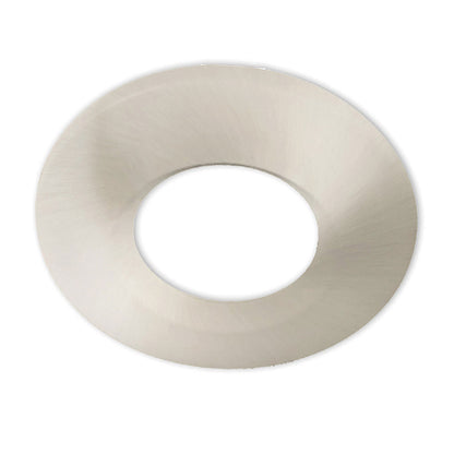 Sys-68 | Inbouwframe | afdekring rond/hoekig | geborsteld nikkel