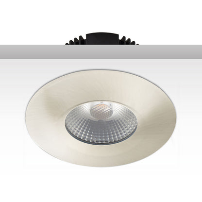 Sys-68 | Inbouwframe | afdekring rond/hoekig | geborsteld nikkel