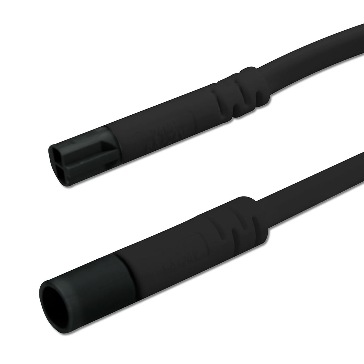 Mini-Plug | Kabel | Verlengkabel male-female | 2x0,75mm² | IP54 | max. 48V/6A | zwart