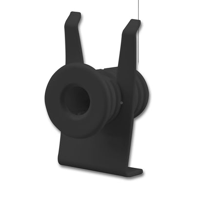Mini-Plug | Installatiemateriaal | inbouwpaneel met trekontlasting | zwart
