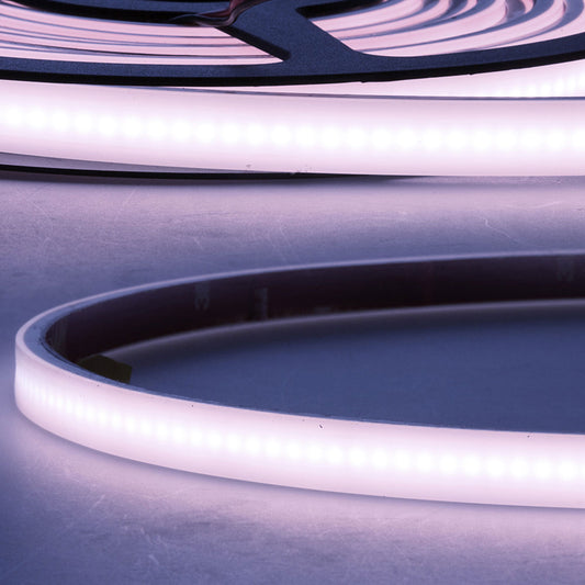 AQUA RGB | LED-strip | melkwit | 5m | 12W/m | 24V | IP67