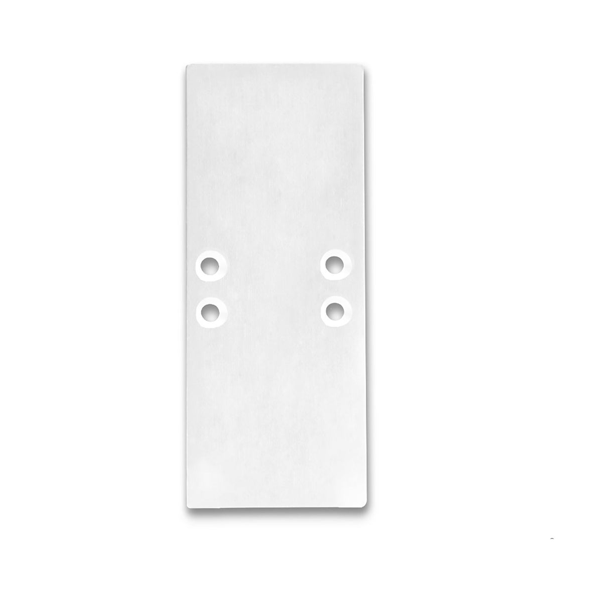 EC66 | Profielaccessoire | eindkap aluminium voor 2SIDE | 2 stuks