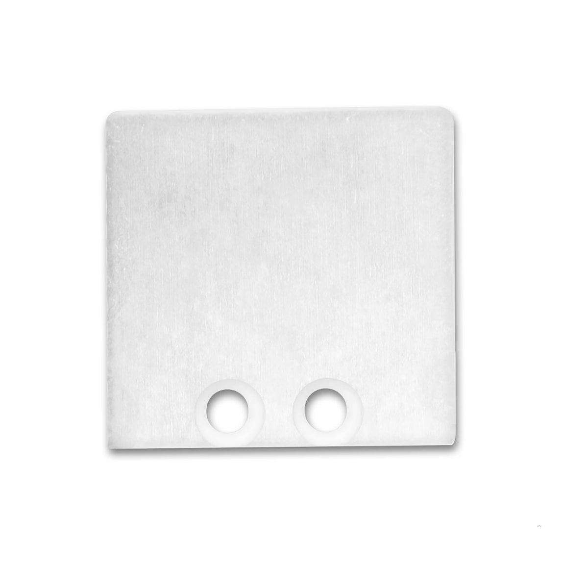 EC58W | Profielaccessoire | eindkap aluminium voor SURF16 | 2 stuks