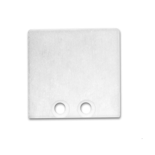 EC58W | Profielaccessoire | eindkap aluminium voor SURF16 | 2 stuks