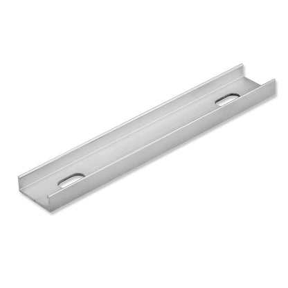 Profielaccessoire | Montagerail voor profielen | geboord | 10cm