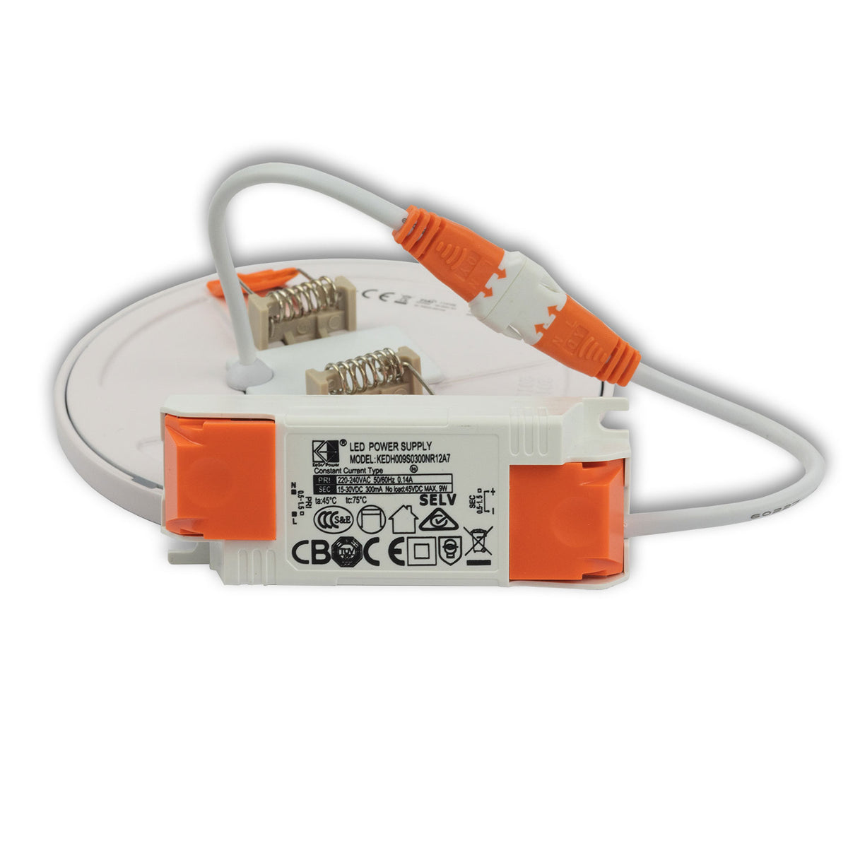 Flex | Downlight | prismatisch | zaagmaat 50-100mm | 8W | 120°