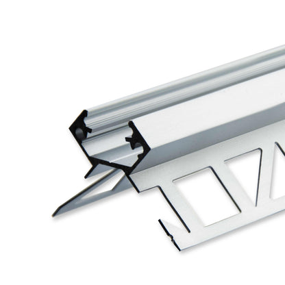 Aluminium profiel | Tegelprofiel buitenhoek | geanodiseerd