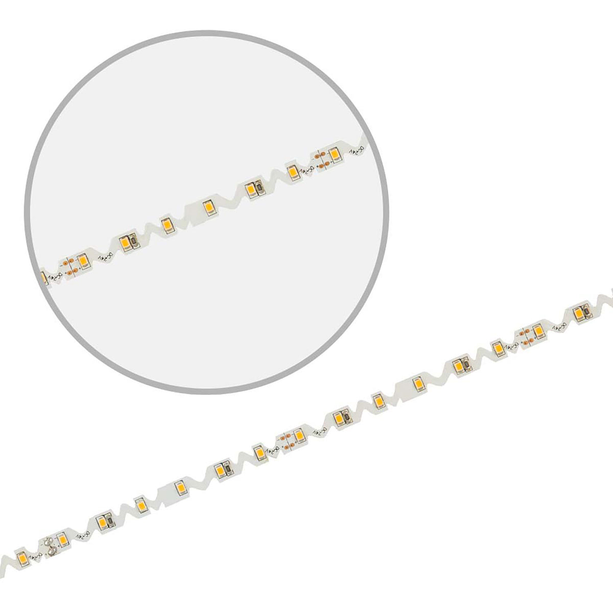 Curve CRI930 | LED-strip | voor hoeken | 5m | 3000K | 12W/m | 60 LED/m | 24V | IP20