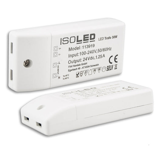LED driver | 24V | 0-30W | compact | SELV