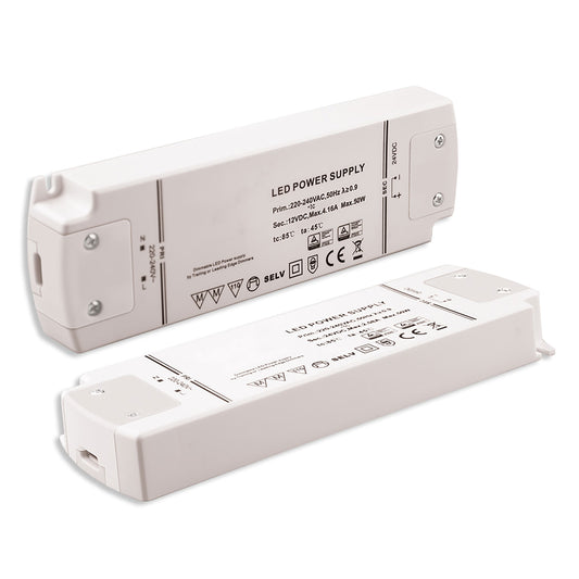 LED driver | 12V | 0-50W | dimbaar | SELV