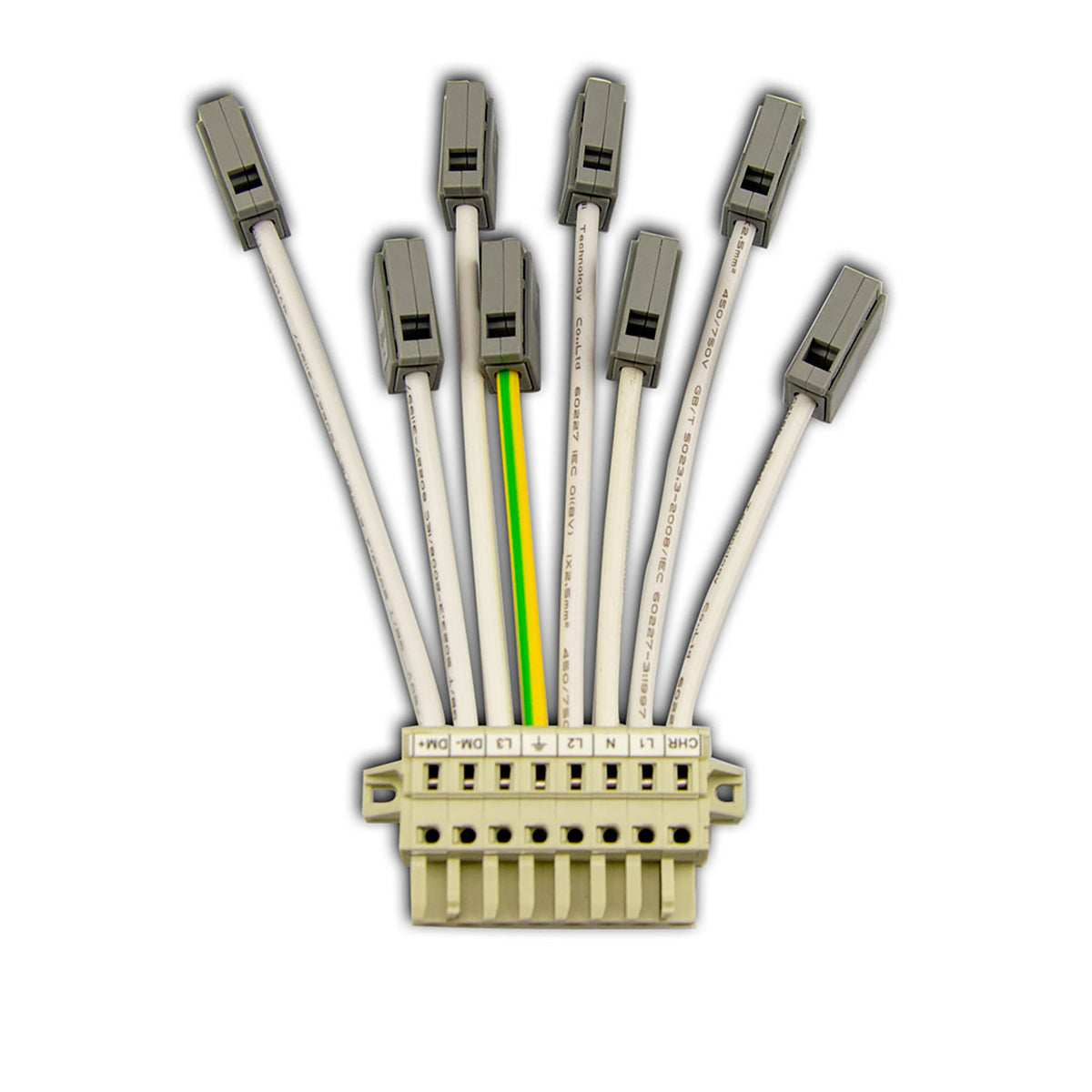 FastFix | Lineaire armatuur accessoire | voedingsadapter | 8-polig | 15A