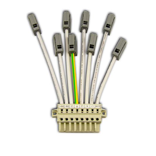 FastFix | Lineaire armatuur accessoire | voedingsadapter | 8-polig | 15A