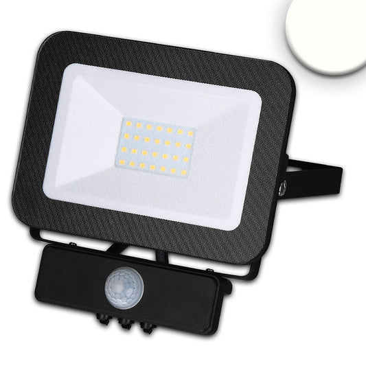 Breedstraler | met PIR-bewegingsmelder | IP65 | 30W | zwart
