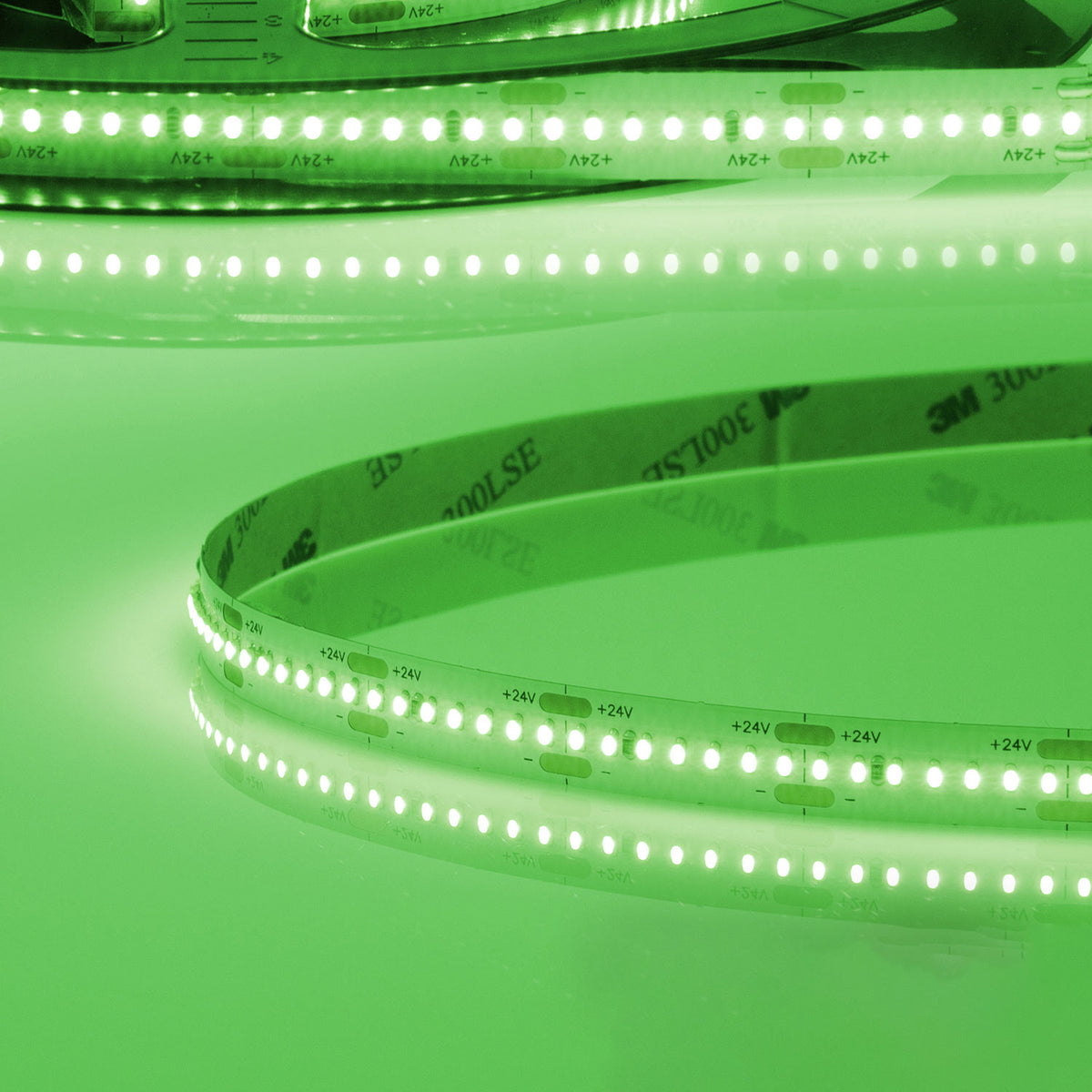 Linear10 CRI9G | LED-strip | 5m | groen | 15W/m | 24V | IP20