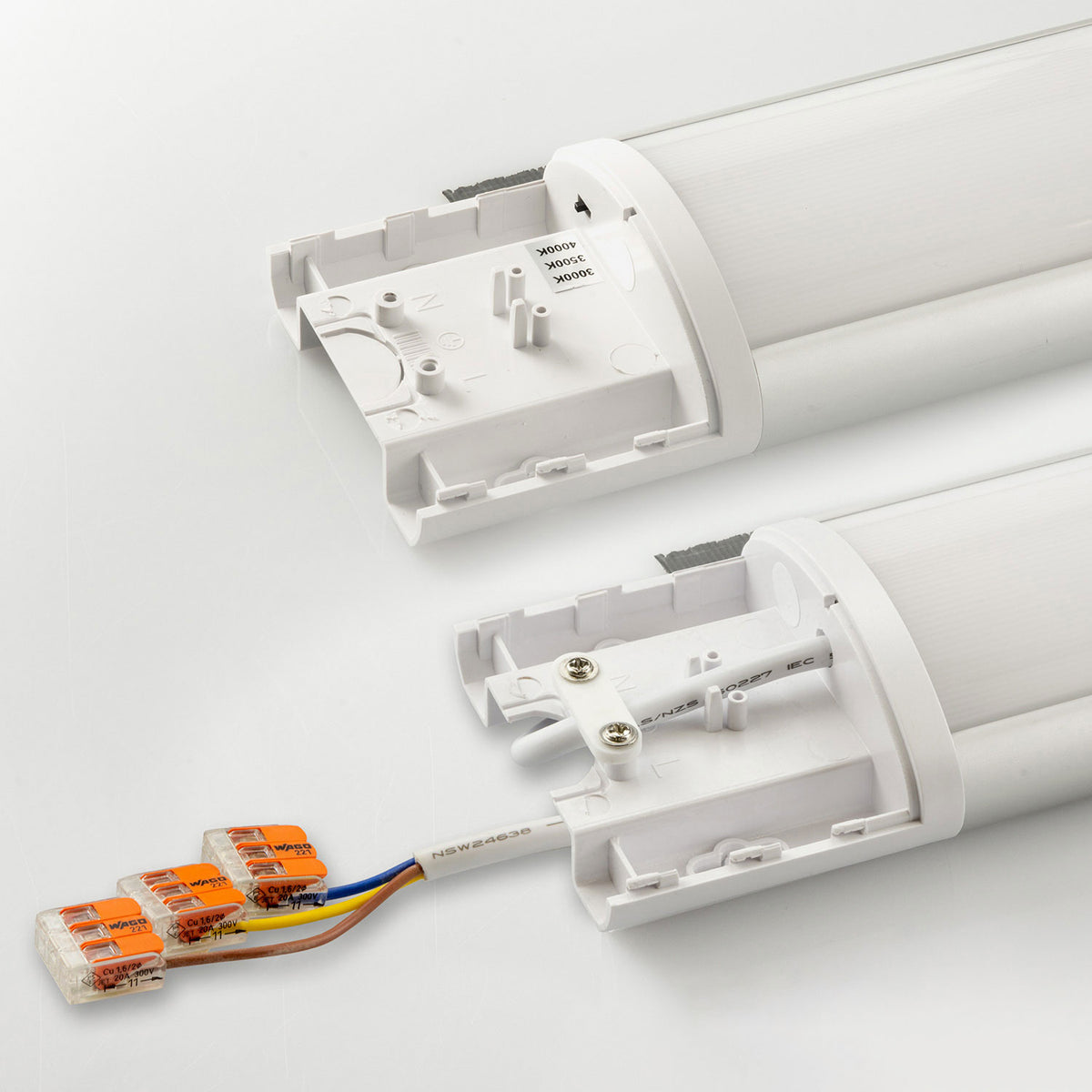 Opbouwarmatuur | lineair | 120cm | ColorSwitch 3000/3500/4000K | 40W | IP42