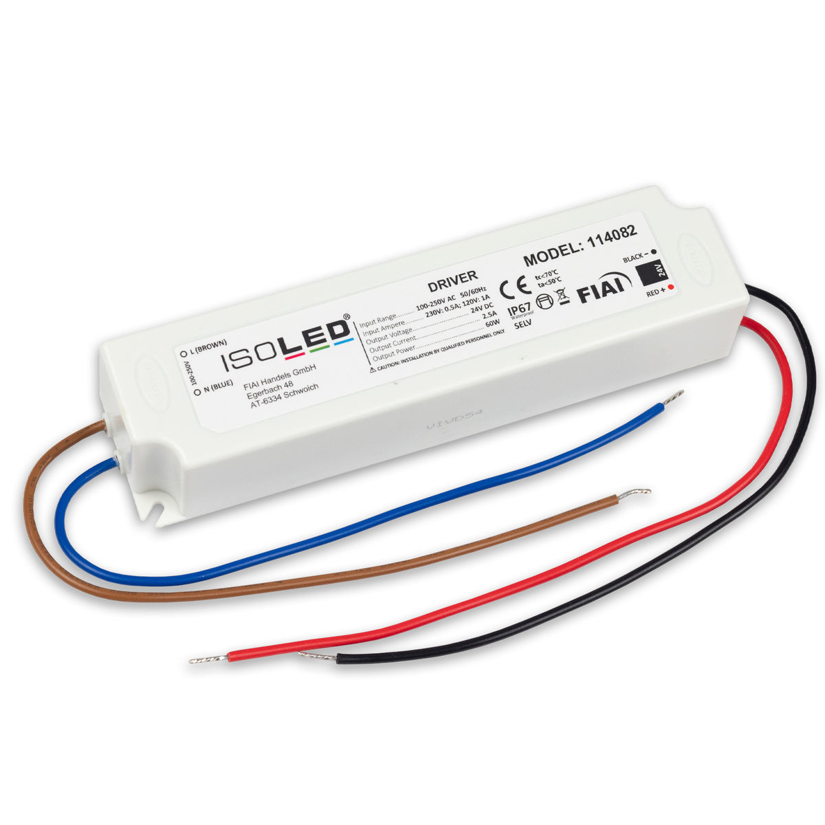 LED driver | 24V | 0-60W | IP67