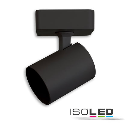 Plafondlamp | GU10 enkel | wand en plafond | zwart | exclusief lichtbron