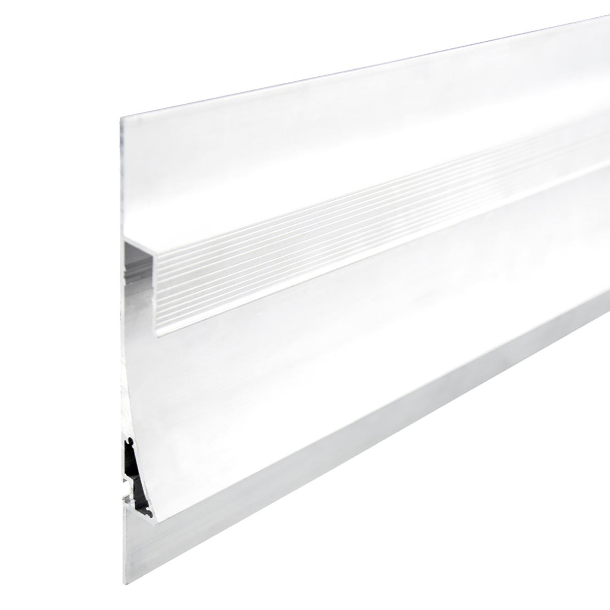 Single Curve | Aluminium profiel | gipsplaat | wit | 200cm