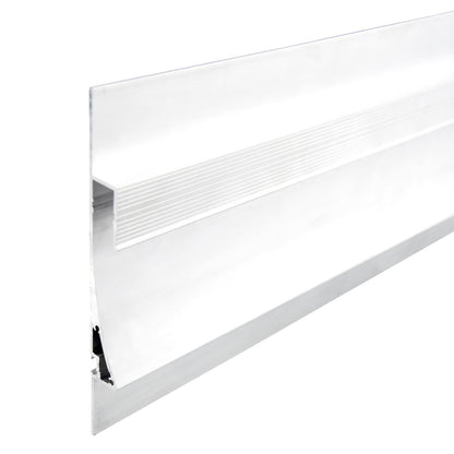 Single Curve | Aluminium profiel | gipsplaat | wit | 200cm