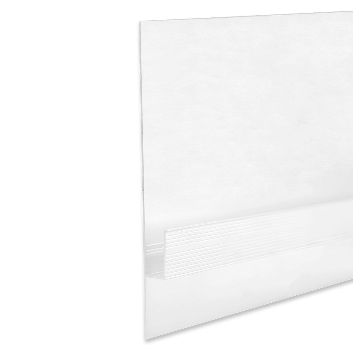 Schaduwvoeg 80 | Aluminium profiel | gipsplaat | wit | 200cm