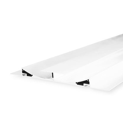 Double Curve | Aluminium profiel | gipsplaat | wit RAL9010 | 200cm