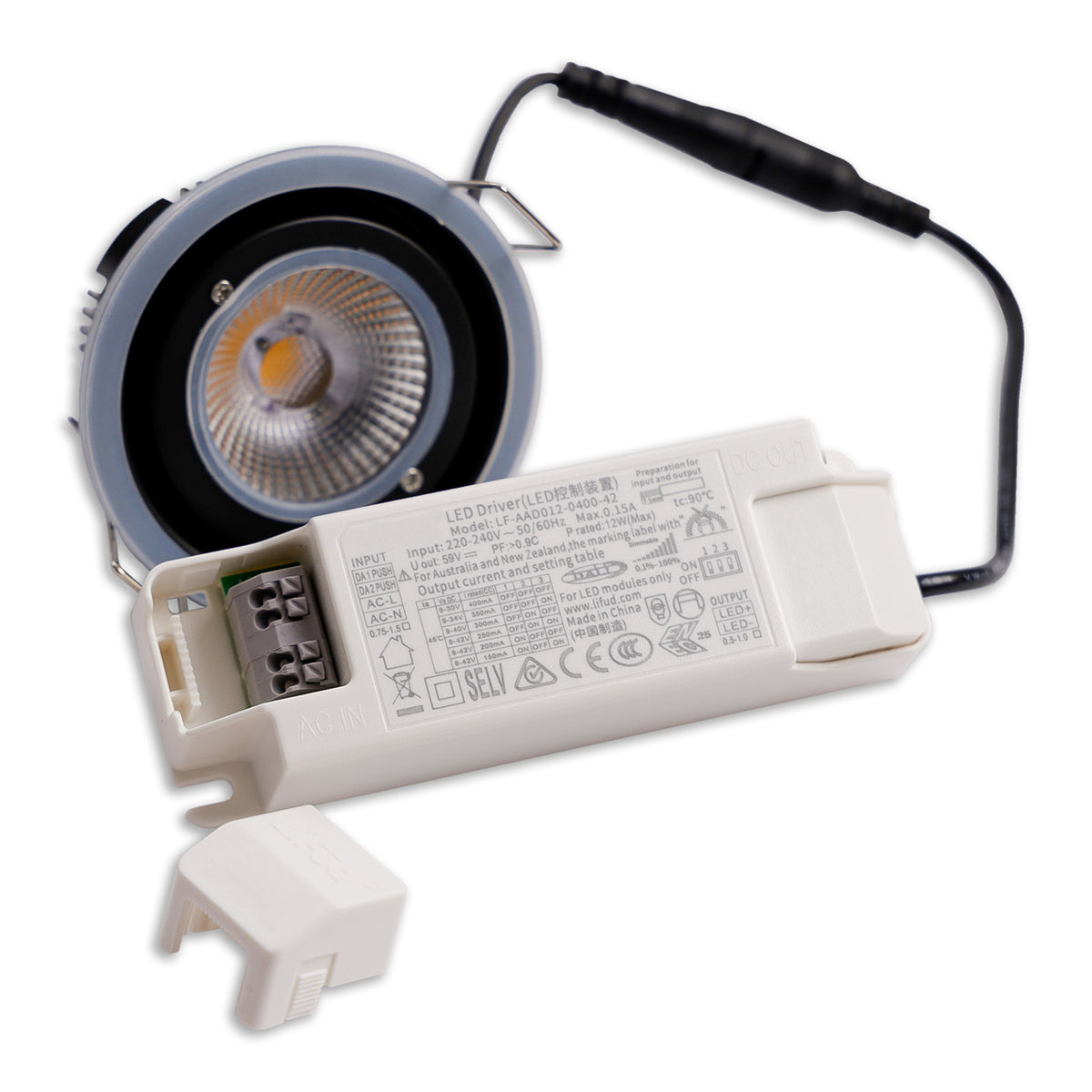 Sys-68 | Inbouwspot | 4000K | 10W | Push/DALI dimbaar | IP65