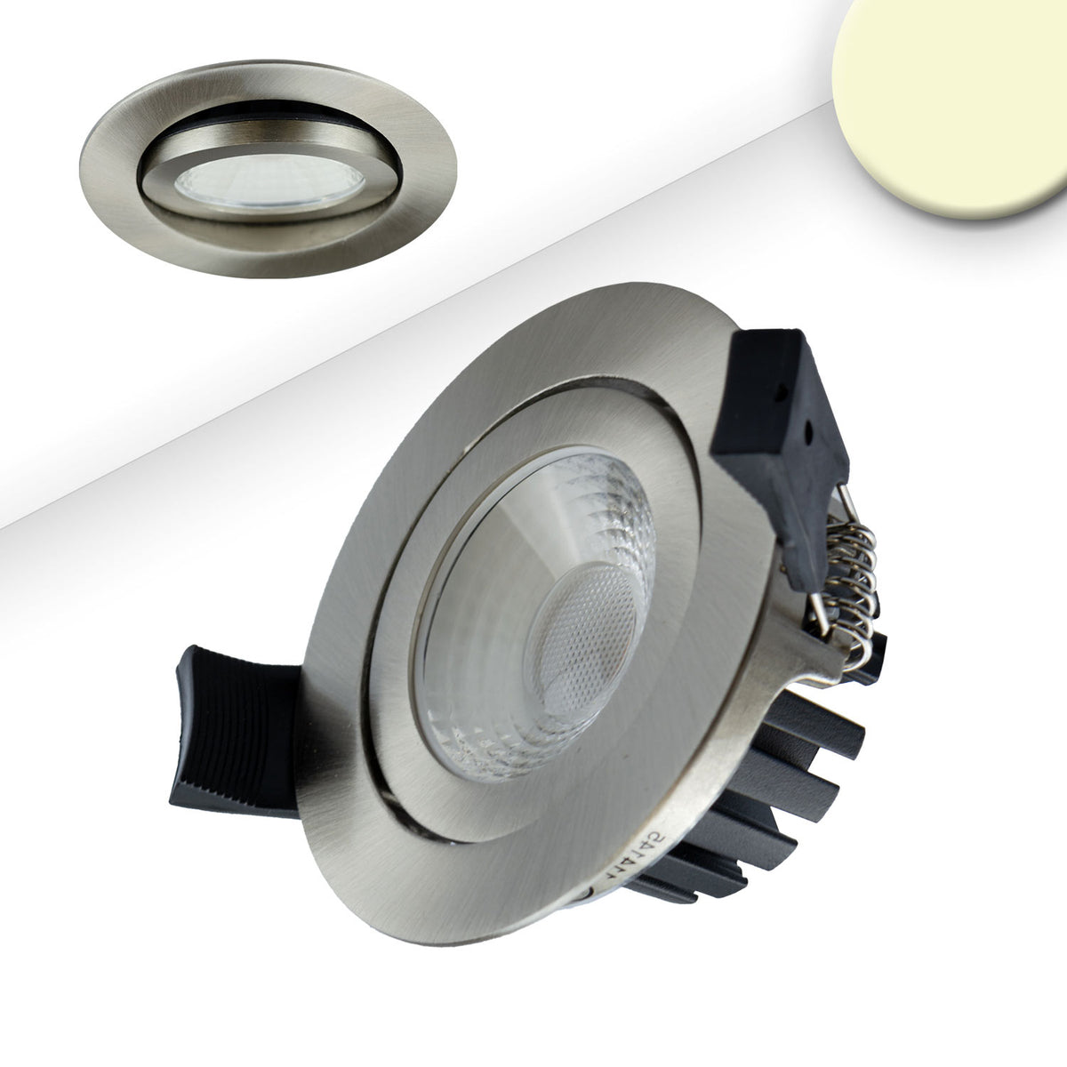 Inbouwspot | rond | 3000K | 8W | dimbaar | IP65