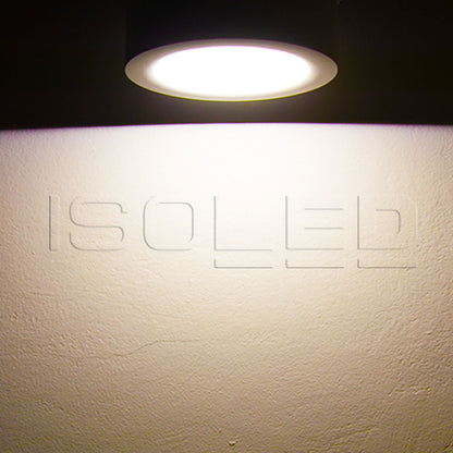 LUNA | Plafondlamp | opbouw rond | DN173 | indirect licht | 18W | warm wit | dimbaar | wit