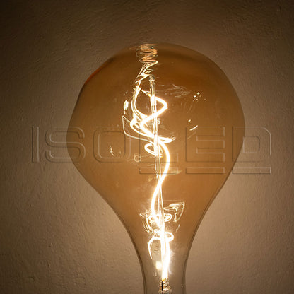 Vintage Line 165 | LED-lamp | E27 | 4W | ultrawarm wit | amber glas | dimbaar